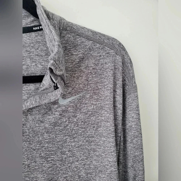 Nike dri fit running longsleeve half zip sweater - Picture 4 of 10